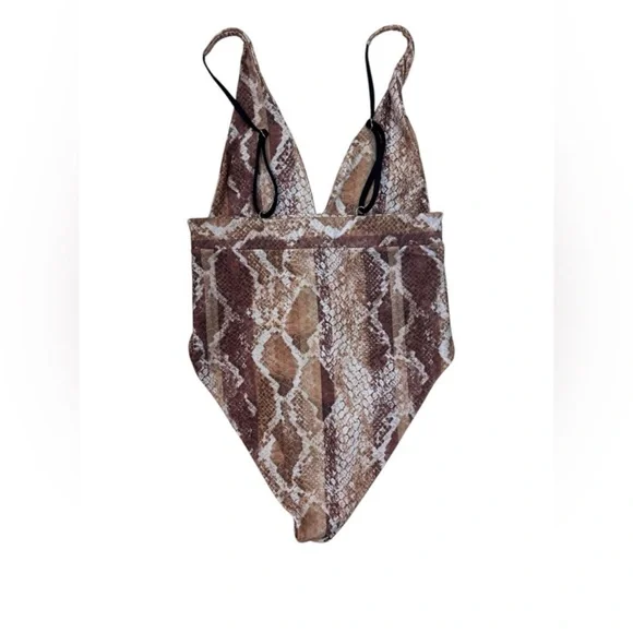 House of Harlow revolve 1960 Snake Print One Piece